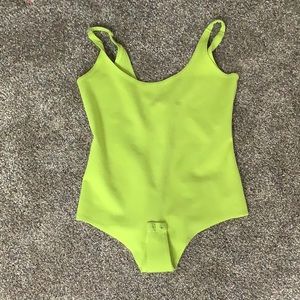 Lime Green Body Suite (S)